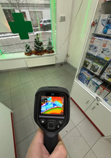 Наши работы — поиск протечки воды